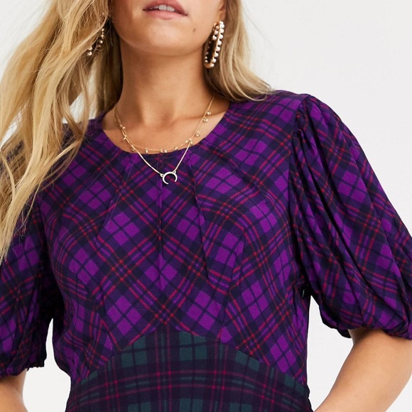 Rahi cher check maxi dress in Medium EUC - Picture 4 of 8